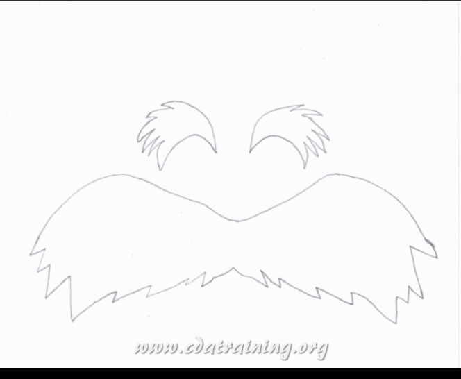 printable lorax mustache and eyebrows That are Massif Jimmy Website