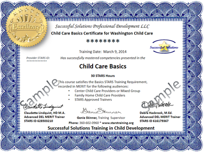 online certificate early childhood education